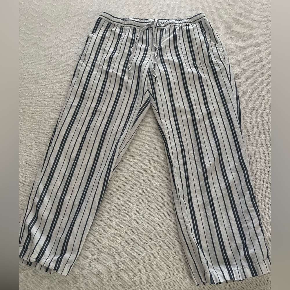 Liz Claiborne Linen Pants. L
